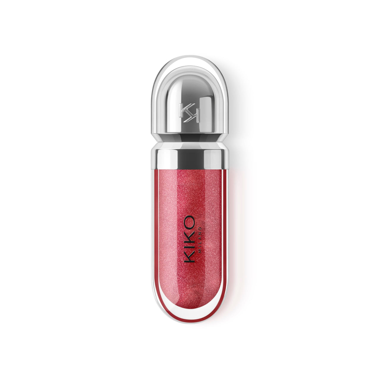 Kiko Milano 3D Hydra Lip Gloss – High Shine, Hydrating, Plumping, Non-Sticky, Moisturizing Lip Makeup – 16 Iridescent Ruby – 6.5ml