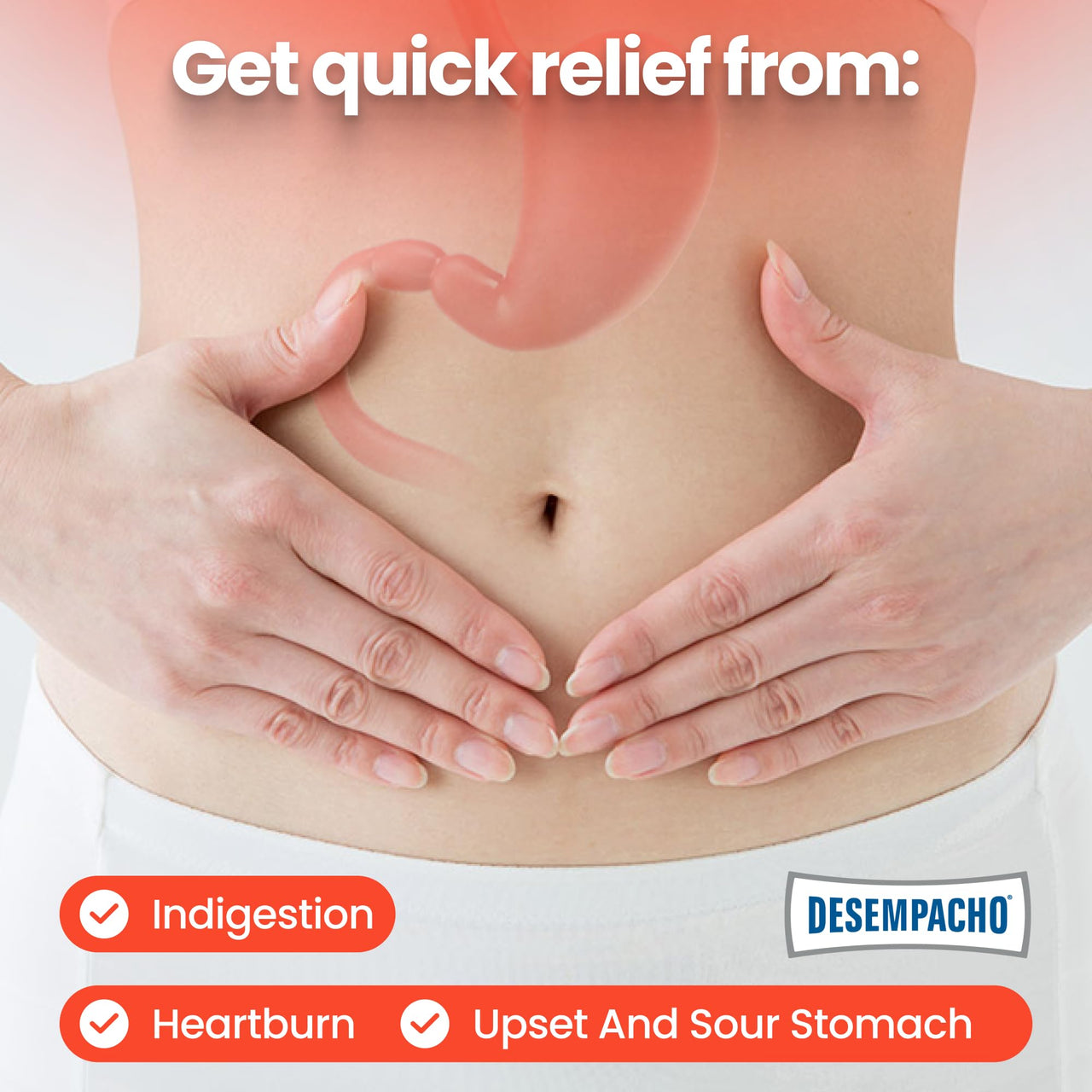 Desempacho Liquid Antacid - Sodium Bicarbonate Maximum Strength Heartburn and Acid Reflux Relief