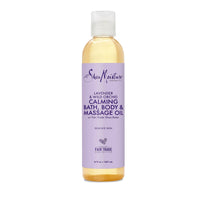 Thumbnail for SheaMoisture Bath, Body and Massage Oil Lavender Wild Orchid Calming Moisturizer for Sensitive Skin 8 oz