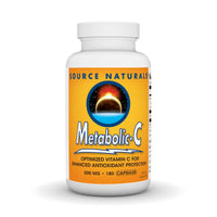 Thumbnail for Source Naturals Metabolic C 500 mg Vitamin C - 180 Capsules