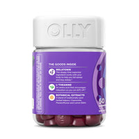 Thumbnail for OLLY Restful Sleep Gummy Supplement with Melatonin & L-Theanine Chamomile, Blackberry Zen, 50 Gummies (25 Day Supply) Supports a Healthy Sleep Cycle* (Packaging May Vary)