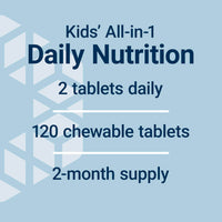 Thumbnail for Life Extension Children's Formula Mix™, multivitamin for Kids, 18 Essential Vitamins and Minerals, Berry Flavored with no Added Sucrose, Gluten-Free, Non-GMO, 120 chewable Tablets