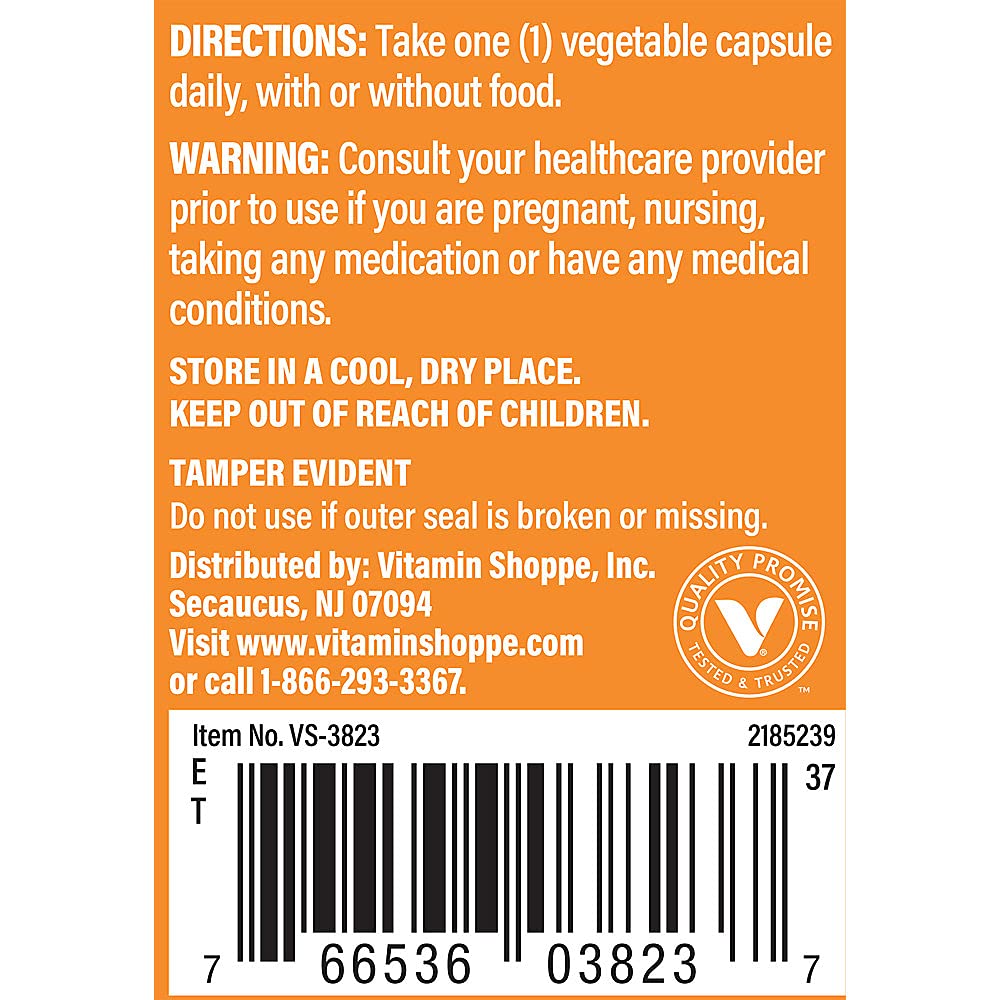 The Vitamin Shoppe Ultimate 10+ Probiotics 50 Billion CFU - 10 Probiotic Strains for Digestive Health, Immune & Gut Support (60 Vegetable Capsules)