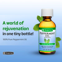 Thumbnail for De La Cruz Peppermint Essential Oil - 100% Peppermint Oil for Aromatherapy - Steam Distilled - 1 Fl OZ (1 Bottle)