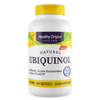 Thumbnail for Healthy Origins Ubiquinol 100 mg, 150 Softgels - Featuring Kaneka QH Clinically Studied Active Form of CoQ10 - Supports Cardiovascular Function, Cellular Energy Production & Heart Health