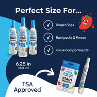 Thumbnail for Miss Mouth's Messy Eater Stain Treater Spray - 4oz 3 Pack Stain Remover - Newborn & Baby Essentials - No Dry Cleaning Food, Grease, Coffee Off Laundry, Underwear, Fabric