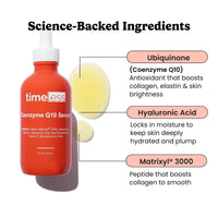 Thumbnail for Timeless Skin Care Coenzyme Q10 Serum - Skin Care Serum for Smoothing - Fragrance-Free - Coenzyme Q10 - with Hyaluronic Acid - 4 oz