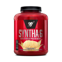 Thumbnail for BSN SYNTHA-6 Whey Protein Powder, Micellar Casein, Milk Protein Isolate Powder, Vanilla Ice Cream, 5 Pounds, 48 Servings (Pack of 1) - Package May Vary
