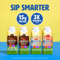Thumbnail for Carnation Breakfast Essientials High Protein Ready-to-Drink, 8 FL OZ Carton, Strawberry (Pack of 24)