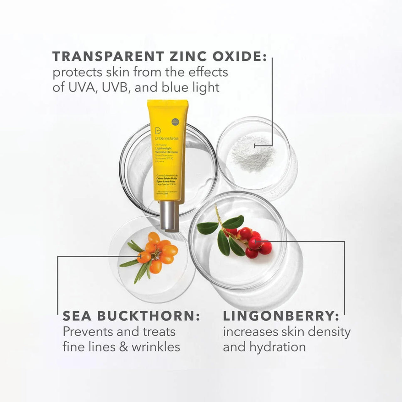 Dr. Dennis Gross All-Physical Lightweight Wrinkle Defense Broad Spectrum Sunscreen SPF 30, 1.7 oz