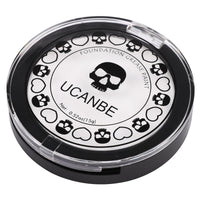Thumbnail for UCANBE Goth White Cream to Powder Foundation Makeup, Professional Clown White Face Body Paint with Matte Finish for Halloween, SFX Makeup, Cosplay, Costume, Stage, Mime & Film(0.52oz)
