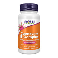 Thumbnail for NOW Foods Supplements, Co-Enzyme B Complex with Alpha Lipoic Acid and CoQ10, Nutritional Health, 60 Veg Capsules