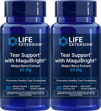 Thumbnail for Life Extension Tear Support with MaquiBright 60 mg, 30 Vegetarian Capsules (Pack of 2)