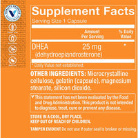 Thumbnail for The Vitamin Shoppe DHEA 25MG, Hormonal and Healthy Aging (120 Capsules)