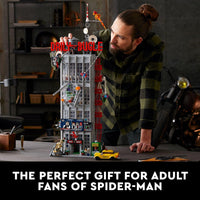 Thumbnail for LEGO Marvel Spider-Man Daily Bugle Building Sets for Adults - Display as Office or Book Shelf Decor - Gifts for Christmas - 25 Minifigures - 76178