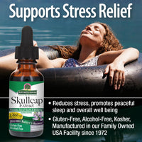 Thumbnail for Nature's Answer Alcohol-Free Skullcap Herb, 1-Fluid Ounce