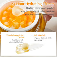 Thumbnail for Vita Real Toning Laser Cream - Face Moisturizer for Hydrating and Glow-enhancing - Face Cream with Vitamin Capsule and Hydration Gel for Uneven Skin Tone - LED Device for Absorption - 1.7 fl. oz