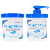 Thumbnail for Vanicream Moisturizing Skin Cream with Pump Dispenser Plus Bonus Jar Combo Pack, 1 Pound Each