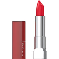 Thumbnail for Maybelline Color Sensational Lipstick, Lip Makeup, Cream Finish, Hydrating Lipstick, Nude, Pink, Red, Plum Lip Color, Red Revolution, 0.15 oz; (Packaging May Vary)