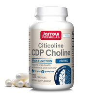 Thumbnail for Jarrow Formulas Citicoline CDP 250 MG, CDP Choline Supplements, Support Brain Health, Performance and Memory, 120 Capsules, Up to a 120 Day Supply