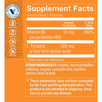 Thumbnail for The Vitamin Shoppe L-Tyrosine 500 (100 Capsules) (100 Capsules)