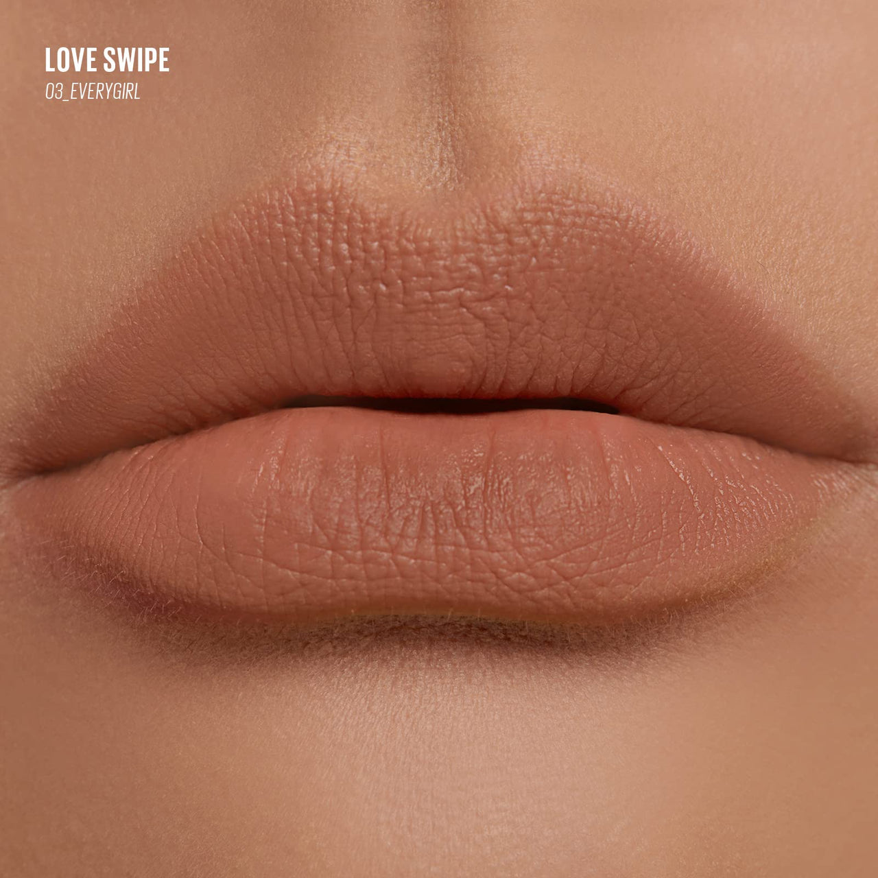 Kaja Lip Mousse - Love Swipe 03 Everygirl | with Raspberry Seed Oil and Vitamin E, Buildable, Blendable, Moisturizing, Velvet Finish, Weightless Texture, Deep Shades, 0.22 Oz