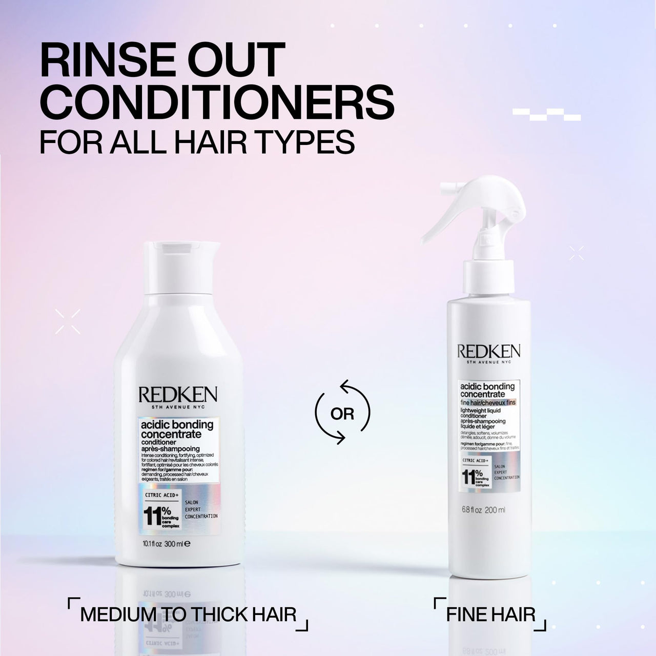 Redken Acidic Bonding Concentrate for Fine Hair Citric Acid 11% 6.8 fl oz