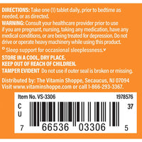 Thumbnail for The Vitamin Shoppe Melatonin - Sleep Support, Restful Sleep & Healthy Sleep Cycle, Natural Sleep Aid (60 Tablets)