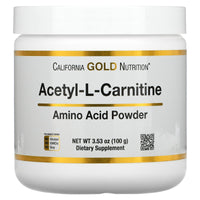 Thumbnail for California Gold Nutrition Acetyl L-Carnitine, Amino Acid Powder, 3.53 oz (100 g)
