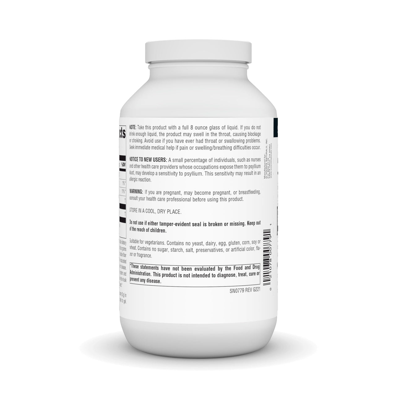 Psyllium Husk Powder, 12 oz