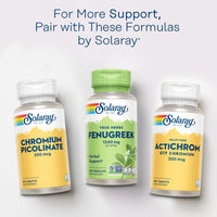 Thumbnail for SOLARAY Fenugreek Seed 1240 mg, Healthy Digestion Support and More, Vegan and Lab Verified for Quality, 50 Servings, 100 VegCaps