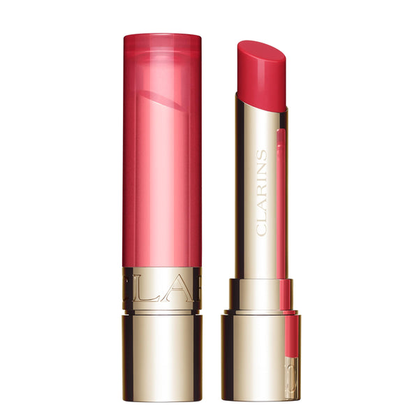 Clarins Lip Oil Balm | Nourishes, Hydrates, and Visibly Plumps | Natural, Sheer Finish and Shine | 99% Skincare Formula and 96% Natural Ingredients | Contains Hydrating Peptide | 0.1 Ounce, 02 Pitaya