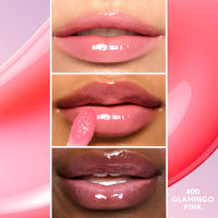 Thumbnail for COVERGIRL Clean Fresh Yummy Gloss – Lip Gloss, Sheer, Natural Scents, Vegan Formula - Glamingo Pink