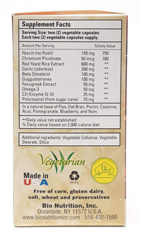 Thumbnail for Bio Nutrition Cholesterol Wellness 60 VGC 2 Pack