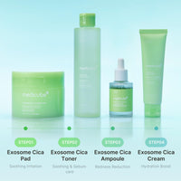 Thumbnail for medicube Exosome CICA Toner | Daily Soothing Toner with Exosome CICA, Heartleaf, Tea Tree, 12 Kinds of CICA | Low Irritation, Sebum Care Korean Skin Care, for Stressed Skin (210ml / 7.10 fl.oz.)