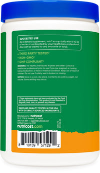Thumbnail for Nutricost Organic Super Greens Powder (30 Servings) Orange Sunrise Flavor - Superfood Supplement Drink Mix