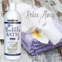 Thumbnail for NutriBiotic Bubble Bath, Fresh Fruit, 16 Oz. Twin Pack | Gentle Moisturizing with GSE, Aloe & Botanicals | Bubble Bath Fun for Kids, Too | Tear-Free, Oil-Free, Vegan, Hypoallergenic & pH-Balanced