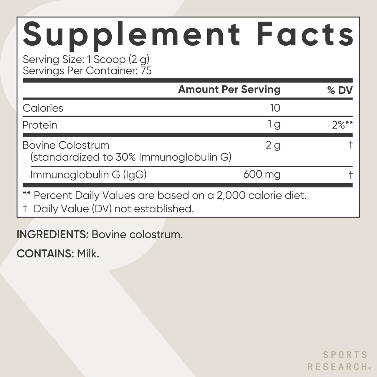 Sports Research® High Potency Vegan Vitamin C Supplement for Antioxidant Activity, Turmeric Curcumin C3 Complex & Colostrum Powder - Nutrient Dense Superfood for Adults