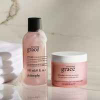 Thumbnail for philosophy you're so amazing gift set - 2-pc. amazing grace hydrating shower gel (6oz) & whipped body crème (4oz) - moisturizing bath & body duo for women