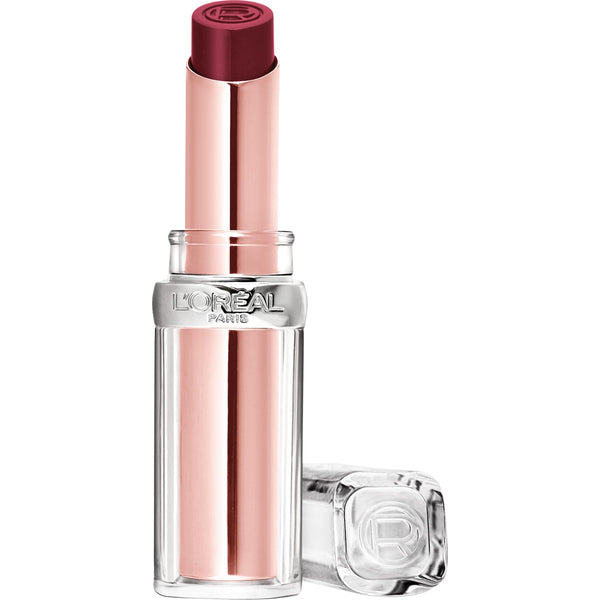 L'Oreal Paris Glow Paradise Hydrating Balm-in-Lipstick with Pomegranate Extract, Ecstatic Mulberry, 0.1 Oz