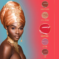 Thumbnail for Juvia's Place, Lip Gloss Reflect Cherry Love, Red The Reds & Berries,Long Lasting Hydrating, Rich, Bright, 16 oz.