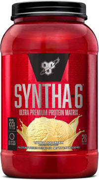 Thumbnail for BSN SYNTHA-6 Protein - Vanilla Ice Cream 3 lbs.