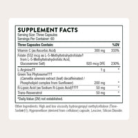 Thumbnail for THORNE - L-Arginine Plus - Added Antioxidant Support - Supports Heart Health, Nitric Oxide Production, Exercise Capacity & Optimal Blood Flow* - Third-Party Certified - Dairy-Free - 180 Capsules