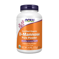 Thumbnail for NOW Foods Supplements, D-Mannose Powder, Non-GMO Project Verified, Healthy Urinary Tract*, 6-Ounce