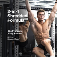 Thumbnail for Muscletech Whey Protein Powder (Chocolate Fudge Brownie, 4LB) - Nitro-Tech Ripped Whey Protein Isolate & Peptides Smoothie Mix for Lean Muscle - 30g of Whey Protein for Women & Men, Packaging May Vary