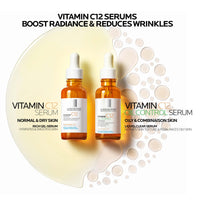 Thumbnail for La Roche-Posay Pure Vitamin C Serum For Face With Hyaluronic Acid & Salicylic Acid, Hydrating & Brightening Serum, Boost Radiance & Reduce Wrinkles, Paraben Free