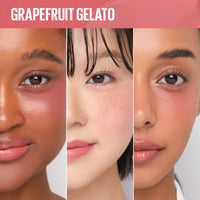 Thumbnail for KAJA Cheek & Lip - Dewy Bar 06 Grapefruit Gelato | Creamy Blusher and Balm Multi-Stick, 45% Moisturizing Oil, Apple Extract, Vitamin-Hyaluronic Acid Infused, High Shine, Non-Sticky, Easy Blending, 10g