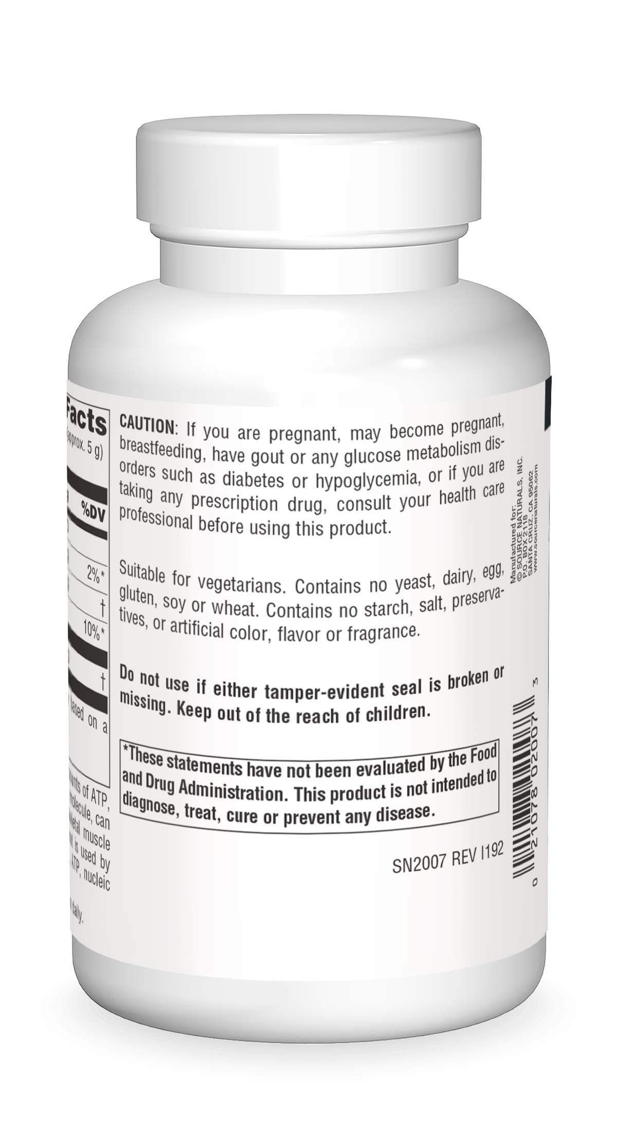 Source Naturals D-Ribose Powder - 200 Grams