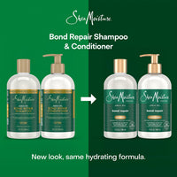 Thumbnail for SheaMoisture Shampoo & Conditioner, Amla Oil, Bond Repair Hair Treatment for Dry, Damaged Hair, Anti-Frizz Products for Curly Hair, 13 Oz Ea