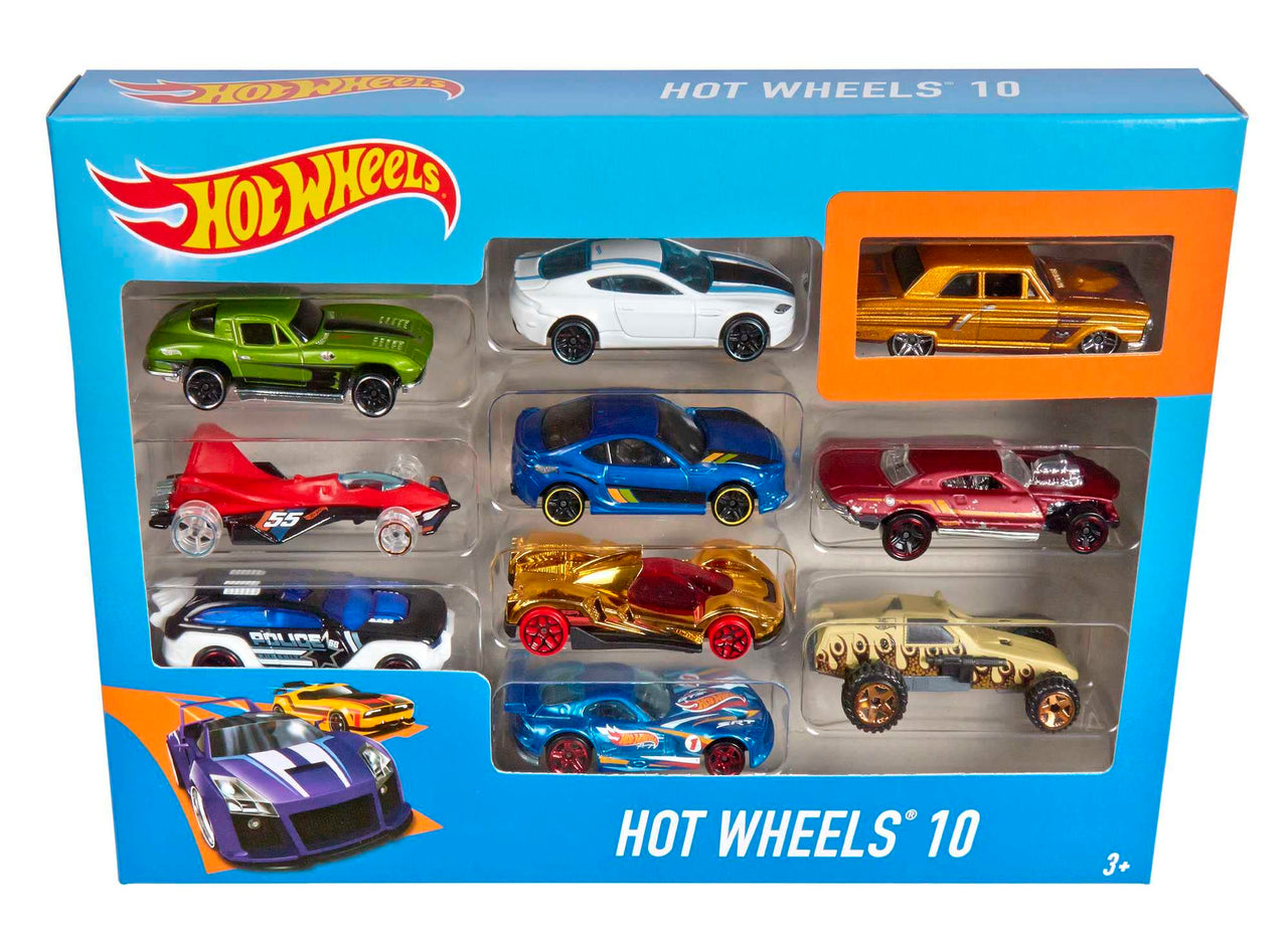 Hot Wheels 10-Pack (Styles May Vary)